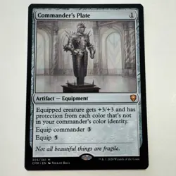 MTG Commander's Plate Commander Legends Regular Mythic NM - Image 1