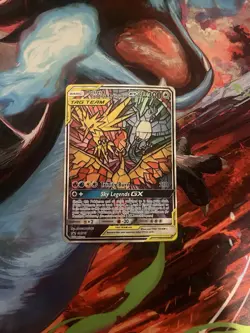 Pokemon TCG Moltres Zapdos Articuno GX SM210 Promo Holo Card NM Condition - Image 1