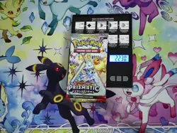 VERY HEAVY! GOD PACKUUU 22.30g Prismatic Evolutions Pokemon TCG Booster (SEALED) - Image 1