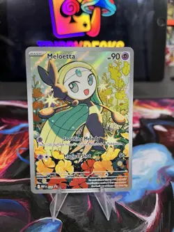 Pokemon TCG Mega Battle Deck Meloetta #026 Illustration Rare Black Star Promo NM - Image 1