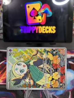 Pokemon TCG Mega Battle Deck Meloetta #026 Illustration Rare Black Star Promo NM - Image 2