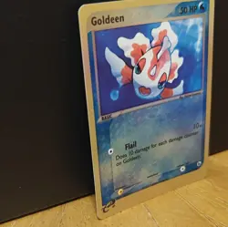 Pokemon TCG Goldeen 55/109 EX Ruby & Sapphire Reverse Holo Common 50HP Flail - Image 3