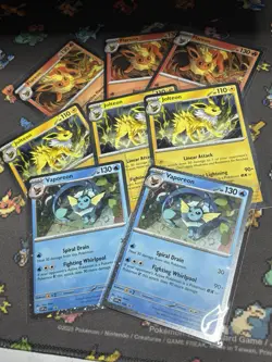 Pokemon TCG: Prismatic Evolutions Poster Collection Cosmos Holo Promos - Image 1