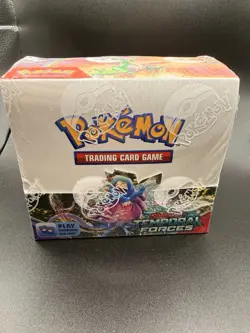 Pokemon TCG Scarlet & Violet - Temporal Forces Booster Sealed Box - 36 Packs - Image 1