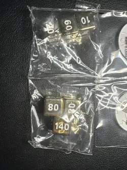 Pokemon TCG Metal Dice and Charizard Commemorative Coin Set UPC - Image 4