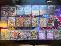 LOT of 26 Pokemon PFL, DRI, MEG And More Full Art, illustration Rares, And More. - Image 1