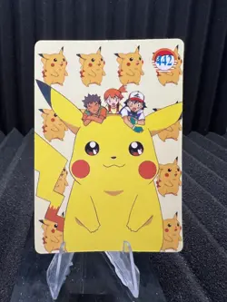 Pokemon Vintage Pocket Monsters Vending HOLO Prism Sticker Bandai 1999 Nintendo - Image 2