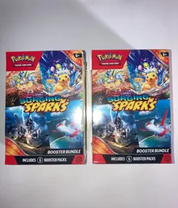 Pokemon TCG: Surging Sparks Booster Bundle 2x - Factory Sealed FREE SHIPPING! - Image 1