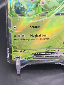 Pokemon Sprigatito EX SVP 087 Black Star Promo Ultra Rare Factory Sealed - Image 2