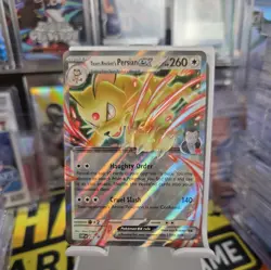 Team Rocket’s Persian ex SVP 218 Pokemon Black Star Promo Destined Rivals - Image 1