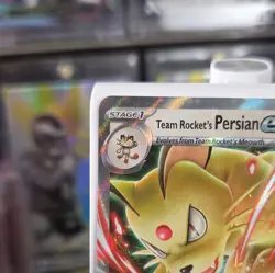 Team Rocket’s Persian ex SVP 218 Pokemon Black Star Promo Destined Rivals - Image 5