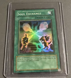 Yugioh! Soul Exchange SDY-041 Super Rare English Vintage NM NP - Image 2