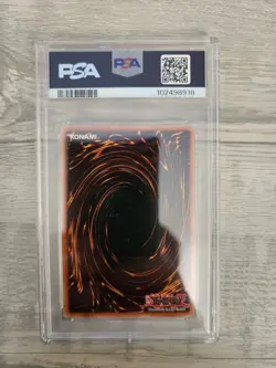 2002 Yu-Gi-Oh! - Tri-Horned Dragon - LOB-000 - PSA 9 MINT - Image 4