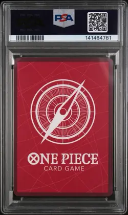 2025 ONE PIECE OP13-001 CARRYING ON HIS WILL ART MONKEY D. LUFFY Optcg PSA 10 - Image 2