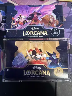 Disney Lorcana TCG First Chapter And Rise Of The Floodborn Sealed Booster Boxes - Image 1