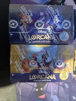 Disney Lorcana TCG Ursula’s Return And Into The Inlands Sealed Booster Boxes - Image 1