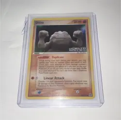Ditto (Geodude) Reverse Holo 62/113 Delta Species 60 HP Pokemon TCG Card 2005 - Image 1
