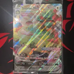 Snorlax VMAX Pokemon Sword & Shield 142/202 Promo Jumbo Card - Image 3