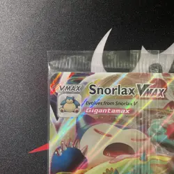 Snorlax VMAX Pokemon Sword & Shield 142/202 Promo Jumbo Card - Image 4