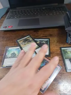 Lot Of Approx 800 Magic The Gathering Trading Cards. Rare Cards. Unsearched - Image 2