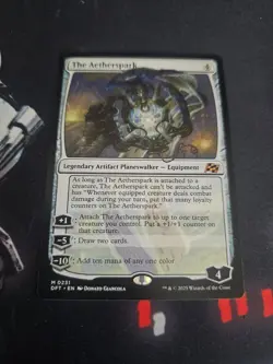 The Aetherspark MTG Card Aetherdrift DFT #231 MYTHIC RARE NM Magic The Gathering - Image 2