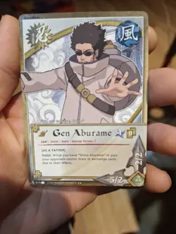 Naruto Collectible Card Game Gen Aburame #517 1st Edition 2002 NM Jonin - Image 2