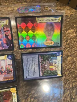 Harry Potter 2001 TCG Foil & Holo Harry Potter Warner Bros. 8 Card Lot - Image 4