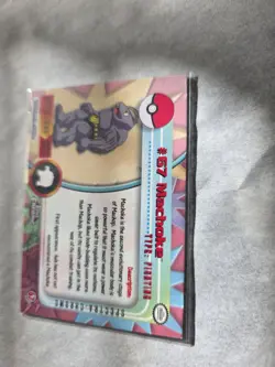 Topps 2000 Spectra Chrome Pokemon Holo Card #67 Machoke - Image 5