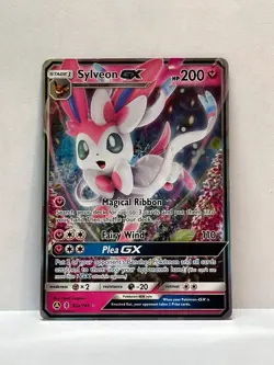 Sylveon GX 092A/145 Alternate Art Holo Pokemon Card – NM/M - Image 1
