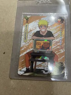 Naruto Uzumaki PSA Magazine Promo Card SEALED - Image 1