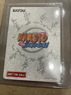 Naruto Uzumaki PSA Magazine Promo Card SEALED - Image 2