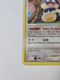 Munchlax 68/100 Pokemon Card TCG Majestic Dawn Non Holo LP - Image 3