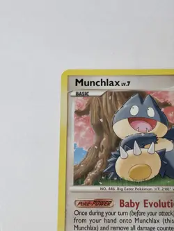 Munchlax 68/100 Pokemon Card TCG Majestic Dawn Non Holo LP - Image 5