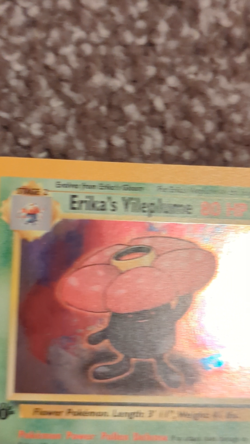 Erika's Vileplume 005/132 Gym Heroes Holo Pokemon TCG Vintage Card - Image 2