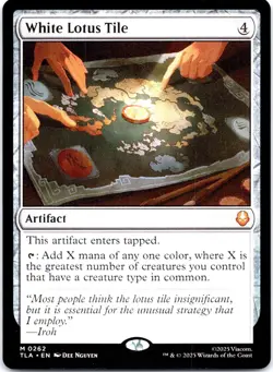 Avatar: The Last Airbender Magic: The Gathering White Lotus Tile - Image 1