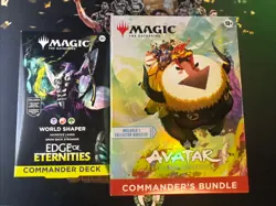 MTG: Avatar Commander’s Bundle, Edge Of Eternities World Shaper & Counter Intel. - Image 1