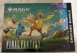 MAGIC THE GATHERING FINAL FANTASY CHOCOBO BUNDLE BOX -BRAND NEW SEALED IN HAND - Image 1