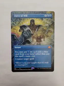 MTG - Force of Will (Borderless) DMR Regular M#418 - Image 1