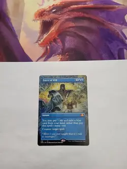 MTG - Force of Will (Borderless) DMR Regular M#418 - Image 2