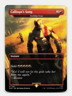 MTG: Calliope's Song - Seething Song | Secret Lair Drop Series 7051 NM - Image 1