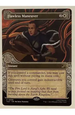 Flawless Maneuver Showcase - Avatar: The Last Airbender: Eternal-Legal MTG - Image 1