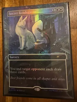 Secret Lair: Adventures of the Little Witch Rainbow Foil NM - Image 4