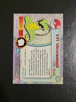 NM! Victreebell #71 HOLO FOIL Topps Pokemon TV Animation Edition Blue Label - Image 2