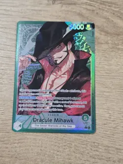 Dracule Mihawk - OP14-020 (Alternate Art) OP14-020 The Azure Sea's Seven Foil - Image 1