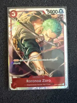 Roronoa Zoro - OP01-025 (Ultra Deck: The Three Captains) One Piece Play Set X4 - Image 2