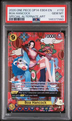 ONE PIECE OP14-EB04 EN BOA HANCOCK OP14-112 (SP) - PSA 10 - Image 1