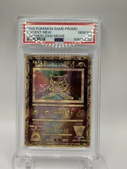 Pokemon 2000 Ancient Mew Movie Promo Card PSA 10 Gem Mint - Image 1