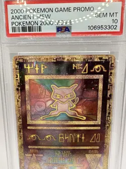 Pokemon 2000 Ancient Mew Movie Promo Card PSA 10 Gem Mint - Image 4