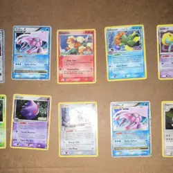 Pokemon TCG 14 Card Lot Torterra LV.X Dialga Palkia Gengar and more - Image 3