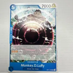 Monkey.D.Luffy OP11-058 UC, One Piece card, Studio Vigor Co., Ltd. Tag Zoro - Image 3